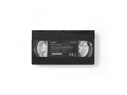 Nedis CLTP100BK čisticí VHS kazeta pro videorekordéry, kapalina 20 ml