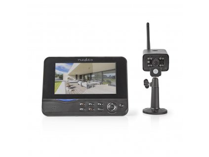 Nedis CSWL120CBK digitální bezdrátový kamerový systém 2.4 GHz