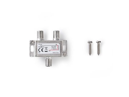 Nedis odbočovač 5-2400 MHz, 8dB, 1xF - 2xF (SSPL258ME)