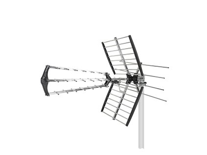Nedis ANORUV10L7ME venkovní anténa 18 dB, VHF/UHF, DVB-T/T2, LTE 700