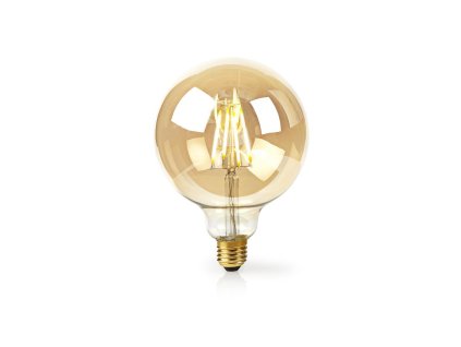 Nedis SmartLife chytrá LED žárovka vláknová Globe E27 5W 500lm 2200 K (WIFILF10GDG125)