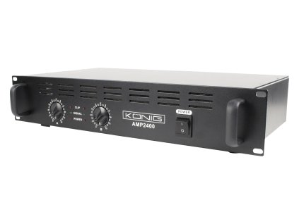 PA zesilovač 2x 120W König PA-AMP2400-KN