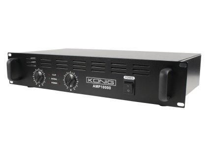 PA zesilovač 2x 500W König PA-AMP10000-KN