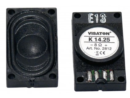 Malý reproduktor 1.4 x 2.5 cm (0.5“ x 1“) 8 Ohm 1.5 W Visaton, VS-2812