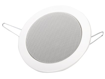Stropní reproduktor 100 V bílý (RAL9010) 10 cm (4") Visaton, VS-DL10V
