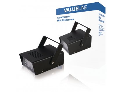 LED stroboskop pro discoefekty Valueline VLSTROBOLED01