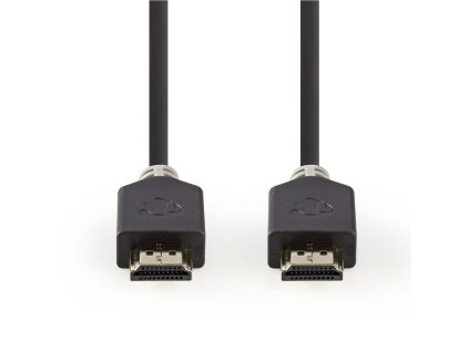 Nedis CVBP35000BK20 Ultra HD HDMI™ kabel, ethernet 2.1, 8K až 48 GB/s, zástrčka HDMI - zástrčka HDMI, 2 m, černá