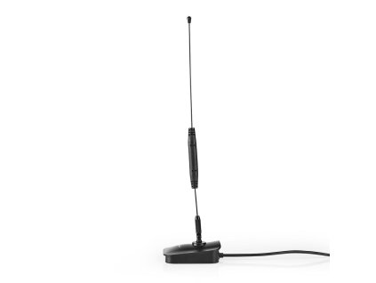 Nedis ANIR0502BK pokojová anténa DVB-T/T2 s LTE, 5 dB, VHF/UHF