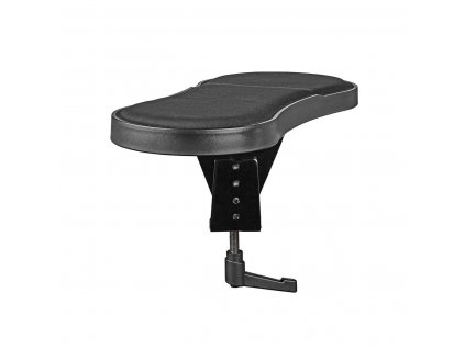 Nedis ERGOCAR200BK ergonomická opěrka paže s podložkou pro myš, plně pohyblivá, stolní, černá