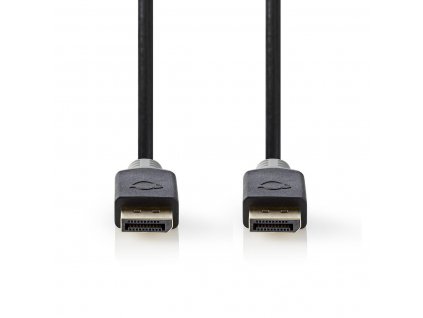 Nedis CCBW37014AT20 DisplayPort 1.4 propojovací kabel zástrčka DisplayPort - zástrčka DisplayPort, 2 m, antracit