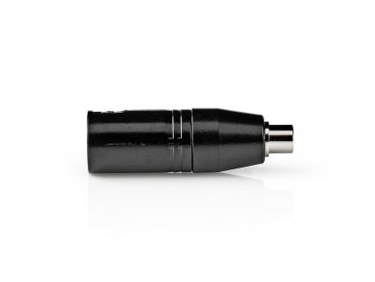 Nedis XLR adaptér XLR 3-pin zástrčka - CINCH zásuvka (COTP15930BK)