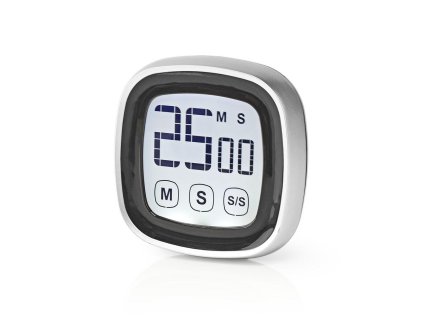Nedis KATR104BK digitální kuchyňská minutka, černá