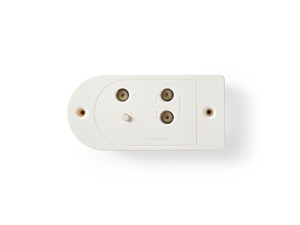 Nedis SAMP40125WT anténní zesilovač 40-862 MHz, 25 dB s regulací zesílení, 2 výstupy