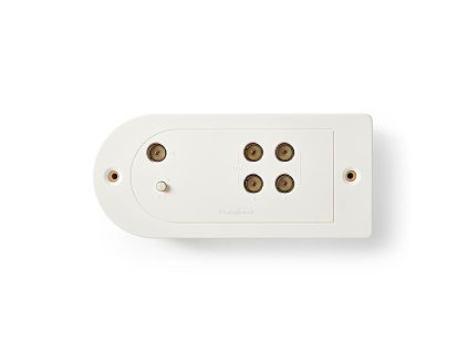 Nedis SAMP40140WT anténní zesilovač 40-862 MHz, 20 dB s regulací zesílení, 4 výstupy