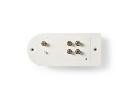 Nedis SAMP41140WT CATV zesilovač 86 - 1006 MHz, 23 dB s regulací zesílení, zp.kanál, 4 výstupy