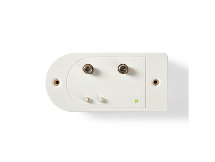 Nedis SAMP41112WT CATV zesilovač 86-1006 MHz, 28 dB s regulací zesílení, zp.kanál, 1 výstup