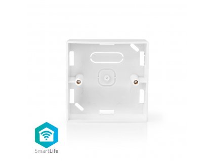 Nedis montážní krabička pro chytré vypínače SmartLife, 86 x 86 mm, bílá (WIFIWB10WT)