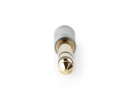 Audio Adapter | 6.35 mm Male - 3.5 mm Female | Metal | Silver