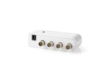 Nedis SAMP40040WT domovní zesilovač TV signálu 50 - 790 MHz, 10 dB, 4 výstupy
