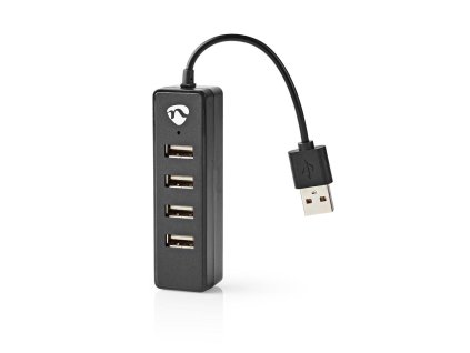 Nedis UHUBU2420BK externí čtyřportový USB 2.0 HUB