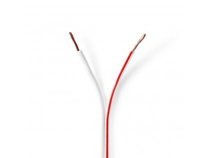 Nedis reproduktorový kabel 2 x 1.50 mm CCA, bílý, 100 m (CAGW1500WT1000)