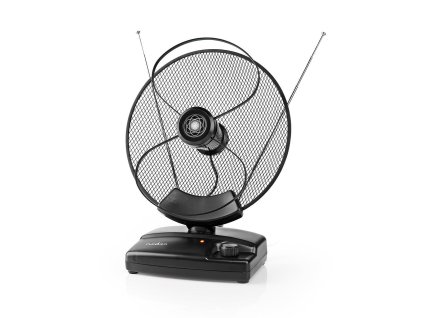 Nedis ANIR2503BK pokojová anténa se zesilovačem FM/VHF/UHF/FM 30-36 dB