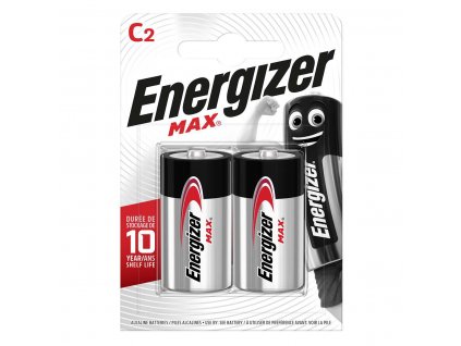 Alkalická baterie Energizer Max C/LR14 1.5V, 2ks (EN-MAXC2)