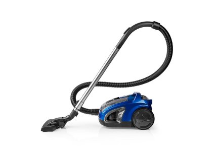 Nedis VCBS350BU bezsáčkový vysavač, 500 W nádoba 3 l, HEPA filtr, modrá