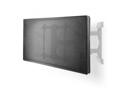 Nedis TVOC5558BK venkovní kryt na TV obrazovku 55“–58“, látka Oxford, kapsa na dálkové ovládání