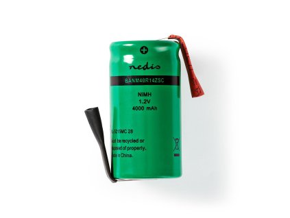 Akumulátor NiMH 1.2V/4000mAh, pájecí vývody (BANM40R14ZSC)