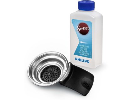 Philips Senseo CA6522/02 sada držák s filtrem coffeduck a odvápňovač