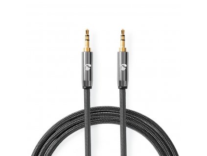 Nedis Profigold propojovací audio kabel jack 3.5mm - zástrčka jack 3.5mm, 2 m (CATB22000GY20)