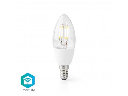 Nedis SmartLife chytrá LED žárovka E14 5W 400lm 2700 K (WIFILF10WTC37)