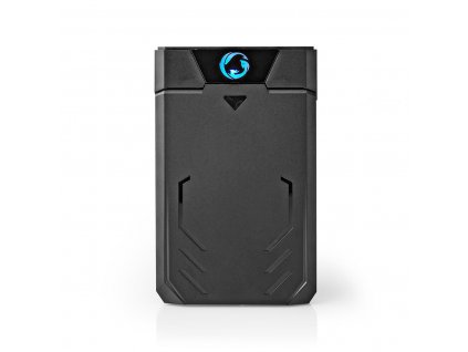 Nedis GHDDE25300BK externí box pro pevný disk 2.5" SATA III, USB 3.1, 6 Gbps, plast
