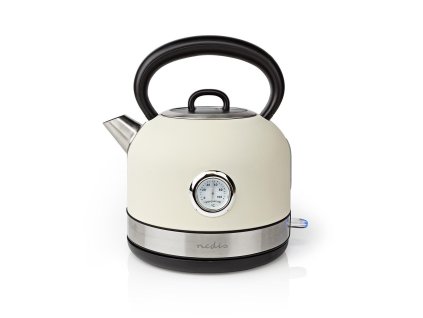 Nedis KAWK310EWT rychlovarná konvice s teploměrem 1.7 L, bílá