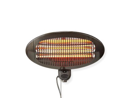 Nedis HTPA110EBK topidlo venkovní 650/1300/2000 W, nástěnné, IPX4