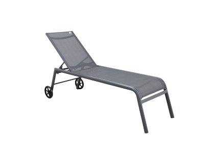 Polohovací lehátko Doppler Lugano antracit 266LU201012