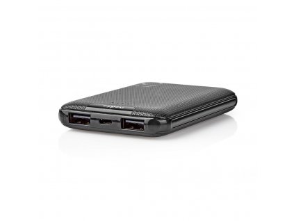 Nedis UPBK5002BK powerbanka 5000 mAh, 2 x USB, černá