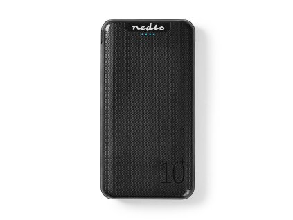 Nedis UPBK10002BK powerbanka 10000 mAh, 3 x USB, 3.0/2.1/1.0 A, černá