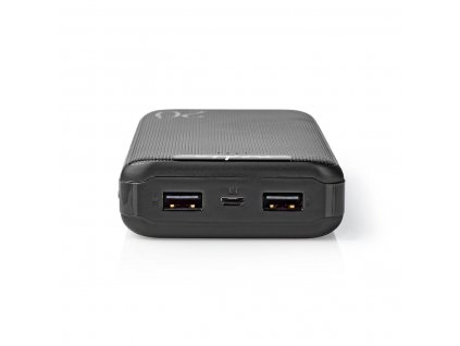 Nedis UPBK20002BK powerbanka 20000 mAh, 3 x USB, 3.0/2.1/1.0 A, černá