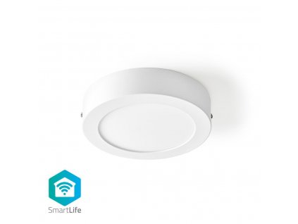 Nedis SmartLife chytré stropní LED světlo ø 17cm, 12W 800lm, teplá-studená bílá (WIFILAW10WT)