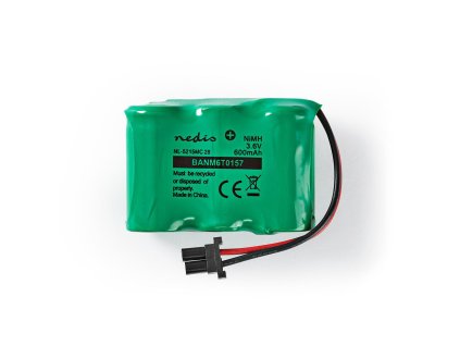 Akumulátor NiMH 3.6V/600mAh, 2-pin konektor (BANM6T0157)