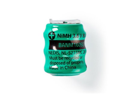 Akumulátor NiMH 3.6V/80mAh, do DPS (BANM160SC3)
