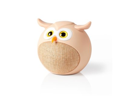 Nedis® Animaticks Olly Owl Bluetooth reproduktor, 3 h přehrávání, Hands-Free volání (SPBT4100BG)
