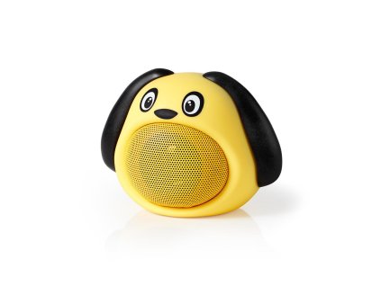 Nedis® Animaticks Dusty Dog Bluetooth reproduktor, 3 h přehrávání, Hands-Free volání (SPBT4110YW)