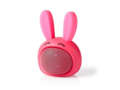 Nedis® Animaticks Robby Rabbit Bluetooth reproduktor, 3 h přehrávání, Hands-Free volání (SPBT4110PK)