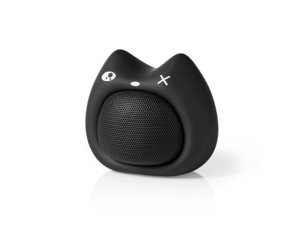 Nedis® Animaticks Kelly Kitten Bluetooth reproduktor, 3 h přehrávání, Hands-Free volání (SPBT4110BK)