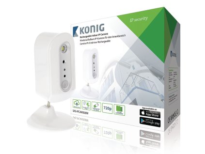 König SAS-IPCAM300W bezdrátová nabíjecí IP kamera