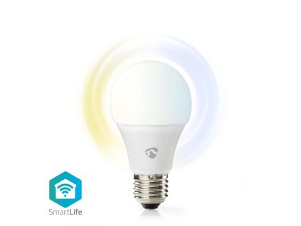 Nedis SmartLife chytrá LED žárovka E27 9W 800lm 2700 - 6500 K (WIFILW13WTE27)
