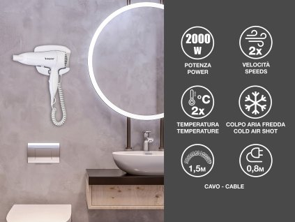 15819 1 beper 40490 nastenny vysousec vlasu 2200w